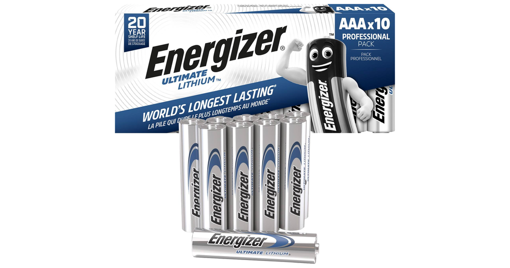 Batterij, Energizer Ultimate Lithium